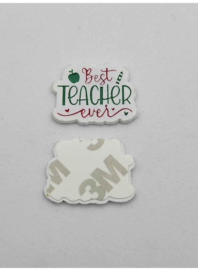 Kipfy Best Teacher Ever Sticker - Image 4